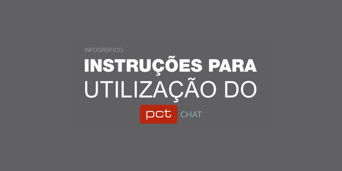 Infográfico Instruções Para Utilização Do Pct Chat Tecmedia 8299